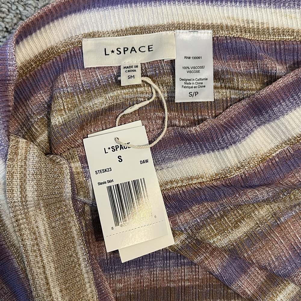 Nwt- L*Space Stevie Wrap Skirt - image 2